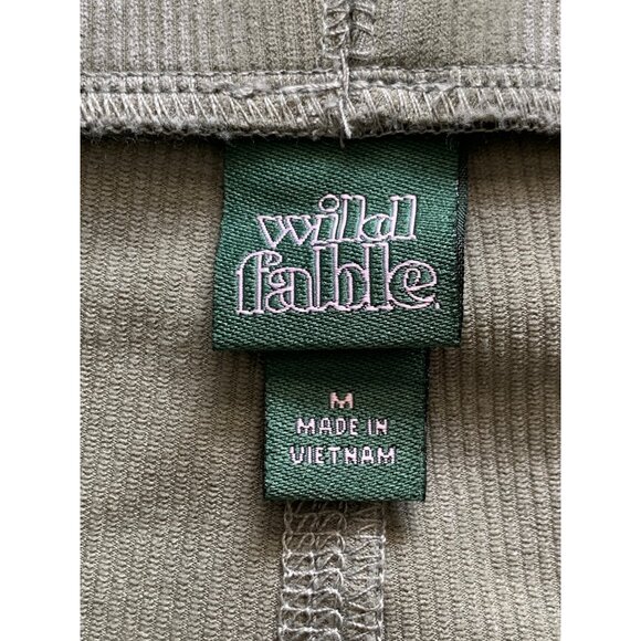 Wild Fable Womens Midi Pencil Skirt Stretchy Light Gray Ribbed Knit Size Medium - Picture 8 of 10